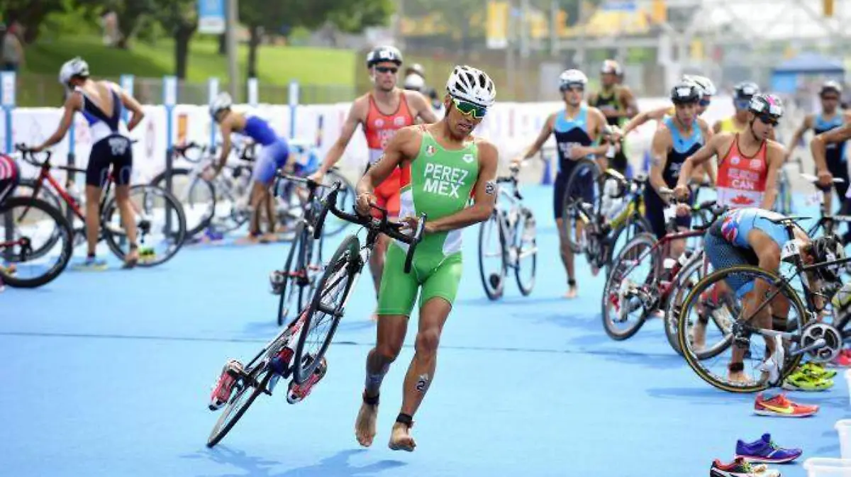 El triatlón mexicano, contará con la actuación del morelense Irving PérezCORTESÍA